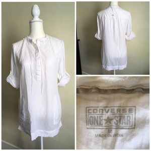 Converse long/short sleeve tunic